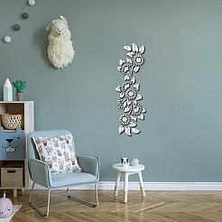2Pcs Mirror Wall Stickers&nbsp;DIY-CN0001-97