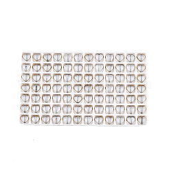 504Pcs Electroplated Glass Beads&nbsp;EGLA-N006-064