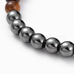 Unisex Natural Gemstone Stretch Bracelets&nbsp;BJEW-JB04779