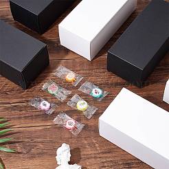 長方形の紙箱  ガラス包装用  ホワイト  17x6.2x7.9cm&nbsp;CON-WH0072-56A