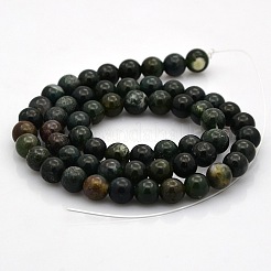 ラウンド天然のプラムジャスパービーズ連売り  6mm  穴：1mm  約61個/連  15.7インチ&nbsp;G-N0120-37-6mm