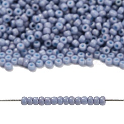 トーホー 11/0ラウンドビーズ  日本製シードビーズ  （1622) 不透明フレンチライラックラスター  2.2mm  穴：0.8mm  約5555個/50g&nbsp;SEED-XTR11-1622