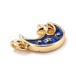 Eco-friendly Brass Enamel Pendants&nbsp;LS-KK-D066-15G-RS