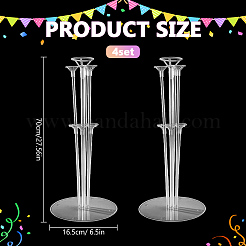 Plastic Balloon Clips Holders&nbsp;DIY-WR0005-65A