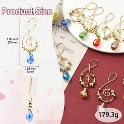 20Pcs 10 Colors Copper Wire Pendants&nbsp;PALLOY-CJ00142