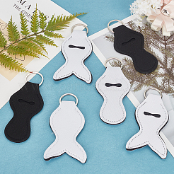 Sublimation Blank MDF Hand Sanitizer Keychain Holders&nbsp;KEYC-GF0001-04