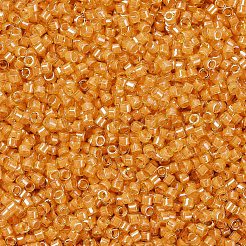 MIYUKIデリカビーズ  シリンダー  日本製シードビーズ  11/0  （db2045)蓄光マンゴー  1.3x1.6mm  穴：0.8mm  約10000個/袋  50 G /袋&nbsp;SEED-X0054-DB2045