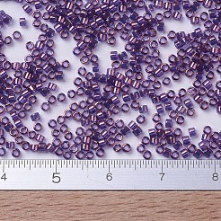 MIYUKIデリカビーズ小  シリンダー  日本製シードビーズ  15/0  （dbs0117)紫金光沢  1.1x1.3mm  穴：0.7mm  約175000個/袋  50 G /袋&nbsp;SEED-X0054-DBS0117