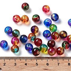 Two Tone Transparent Acrylic Beads&nbsp;OACR-Z013-34