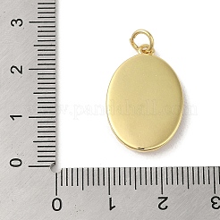 Rack Plating Brass Pendants&nbsp;KK-C052-30G