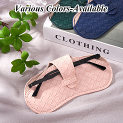 1Pc PU Leather Eyelasses Storage Bag&nbsp;AJEW-CN0002-61C