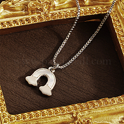 Non-Tarnish 304 Stainless Steel Pendant Necklace&nbsp;GF6823-1