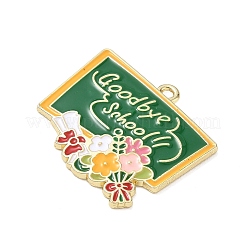 Alloy with Enamel Pendants&nbsp;AL-CBAE84A-02C-01
