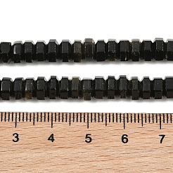 Natural Golden Sheen Obsidian Beads Strands&nbsp;G-G317-A31-3X6MM