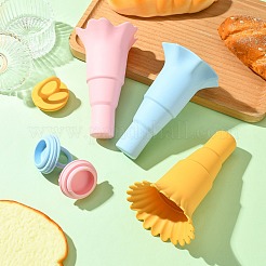 Silicone Ice Cream Cone Ice Pop Holder Sets&nbsp;DIY-CJC0006-20
