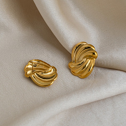 Irregular 304 Stainless Steel Stud Earrings for Women&nbsp;BM4064