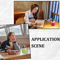 5Pcs 5 Colors Plastic Pen Holder&nbsp;FIND-GF0007-79