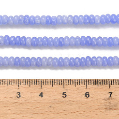 Synthetic Blue Lace Agate Beads Strands&nbsp;G-Z110-B05-2x4mm