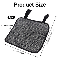 布製ビーチチェア収納ハンギングバッグ  グレー  410x305x3.5mm。&nbsp;AJEW-WH20054-196C