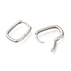 925 Sterling Silver Hoop Earrings&nbsp;STER-M018-01P