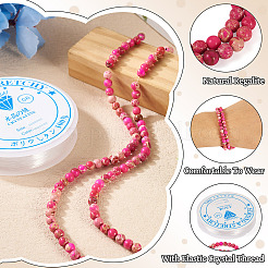 DIY Natural Regalite/Imperial Jasper/Sea Sediment Jasper Beads Bracelets  Making KIts&nbsp;DIY-TA0002-69F