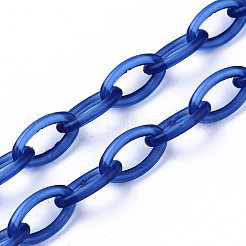 Handmade Transparent ABS Plastic Cable Chains&nbsp;X-KY-S166-001A