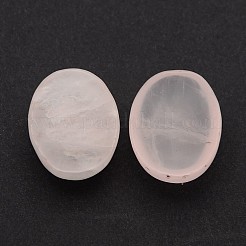 天然石カボション  オーバル  バラクォーツ  25x18x5~7mm&nbsp;G-P023-14