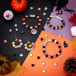 DIY Halloween Bracelet Making Kit&nbsp;DIY-PH0008-85