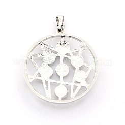 Vintage Chakra Jewelry Gemstone Pendants&nbsp;G-I114-07