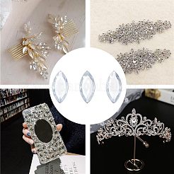 200Pcs Acrylic Rhinestone Cabochons&nbsp;OACR-FG0001-12