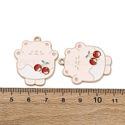 Alloy Enamel Pendants&nbsp;LS-STAS-I354-02KCG-04