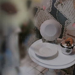 Alloy Round Dining Plates&nbsp;PW-WG8D78D-01