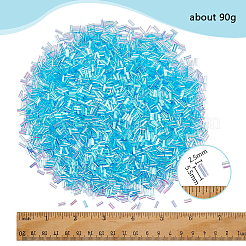 ABS Plastic Tube Beads&nbsp;DIY-WH0888-230B