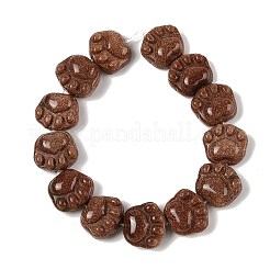 Synthetic Goldstone Beads Strands&nbsp;G-M108-A08-01