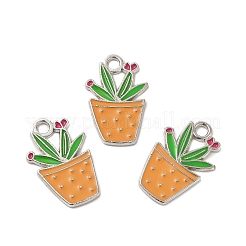 Alloy Enamel Pendants&nbsp;ENAM-G211-01P-02