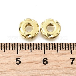 Brass Micro Pave Clear Cubic Zirconia Beads&nbsp;KK-K300-06A-G