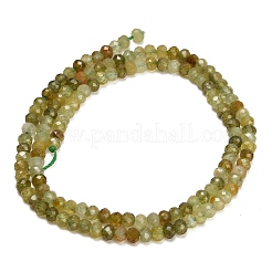 Natural Green Garnet Beads Strands&nbsp;GG-CBAA9B4-C03-02