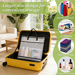 7Pcs 7 Styles PVC Double Layer Storage Tote Bags&nbsp;ABAG-DL0001-02
