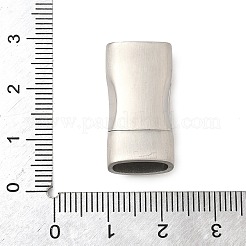 304ステンレススチール製マグネット留め具  ステンレス鋼色  25x13x8mm  穴：10x5mm&nbsp;STAS-Z147-25P