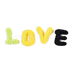 26Pcs 26 Styles Opaque Resin 26 Letter Cabochons&nbsp;RESI-H145-01