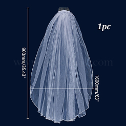 Gauze & Plastic Pearl & Resin Hair Combs&nbsp;OHAR-WH0029-17