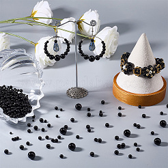 1070Pcs 6 Styles ABS Plastic Imitation Pearl Beads&nbsp;KY-PH0001-44