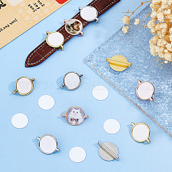 12 Bags 3 Colors Alloy Heat Transfer Watch Band Accessories&nbsp;FIND-DC0007-60C