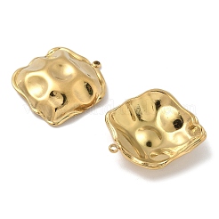 304ステンレスペンダント  イオンプレーティング（ip）  18KGP本金メッキ  29x25x6mm  穴：1.6mm&nbsp;STAS-D127-05G