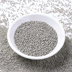MIYUKIデリカビーズ  シリンダー  日本製シードビーズ  11/0  （db1456)シルバーライニングライトトープオパール  1.3x1.6mm  穴：0.8mm  約2000個/10g&nbsp;X-SEED-J020-DB1456