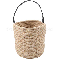 Woven Cotton Storage Baskets&nbsp;AJEW-WH20054-010B