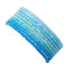 8Pcs Glass Seed Beads Stretch Bracelets for Women&nbsp;BJEW-MZ00264