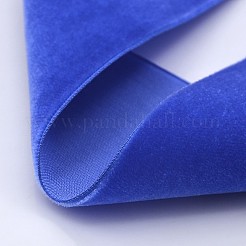 Polyester Velvet Ribbon for Gift Packing and Festival Decoration&nbsp;SRIB-M001-50mm-352