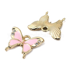 Rack Plating Alloy Enamel Pendants&nbsp;PALLOY-F308-06G