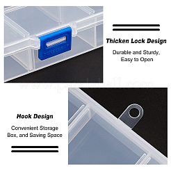 Plastic Bead Containers Rectangle&nbsp;CON-BC0006-81